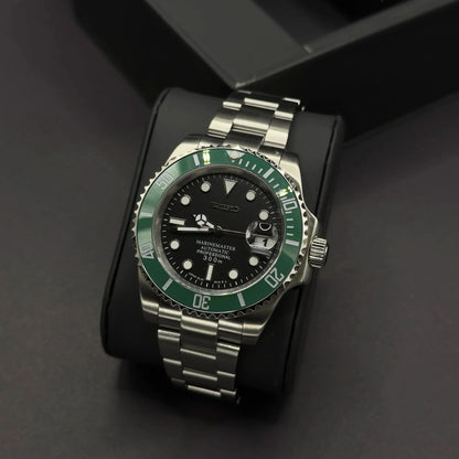 Seikomariner Green and Black