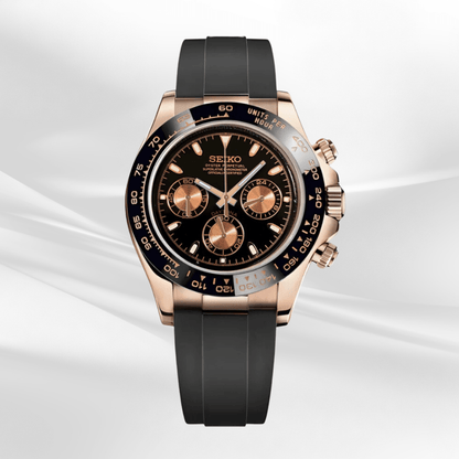 Daytona Rose Gold - Black