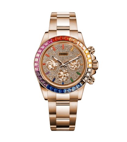 Daytona Rose Gold - Ice Rainbow