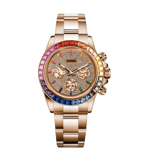 Daytona Rose Gold - Ice Rainbow