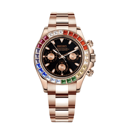Daytona Rose Gold - Rainbow