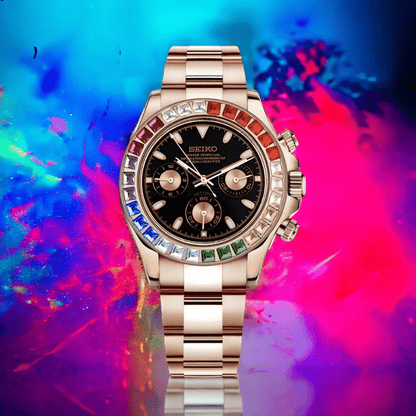 Daytona Rose Gold - Rainbow