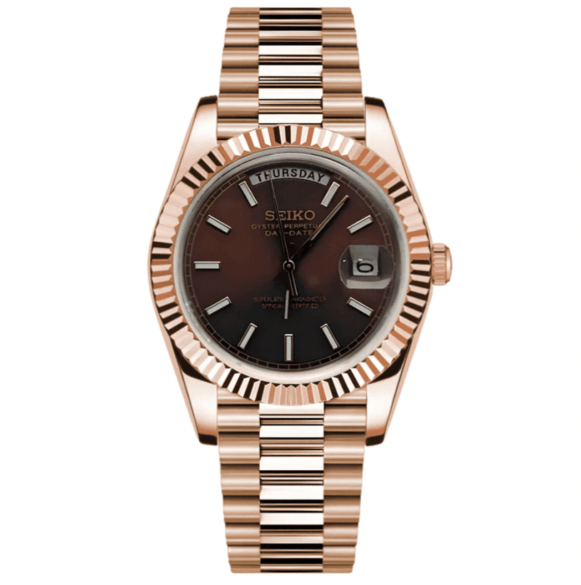 Seikojust Daydate - Chocolate