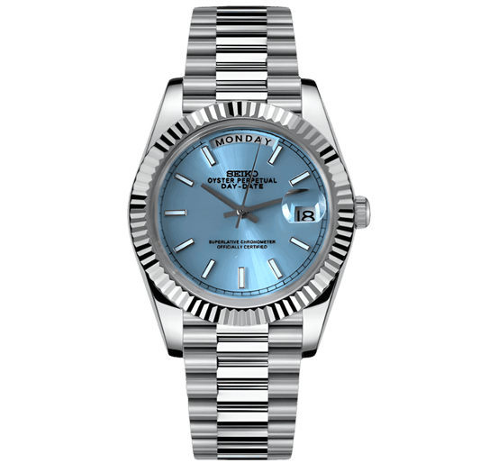 Seikojust Daydate - Ice Blue