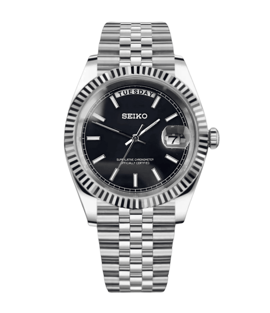 Seikojust Daydate - Stealth Black
